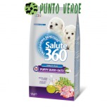 SALUTE 360 PUPPY MINI DUCK E OATS KG 1,8